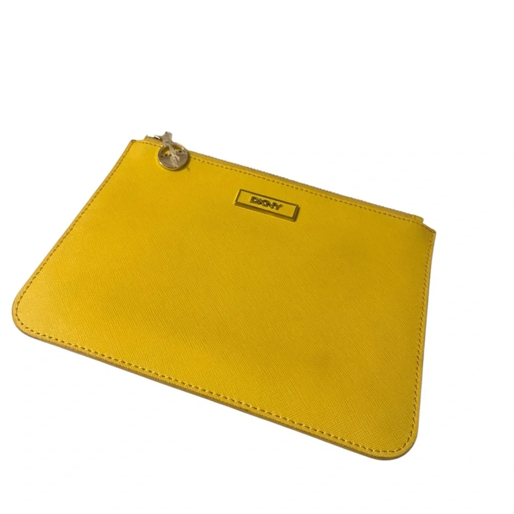 DKNY Vibrant Yellow Pouch